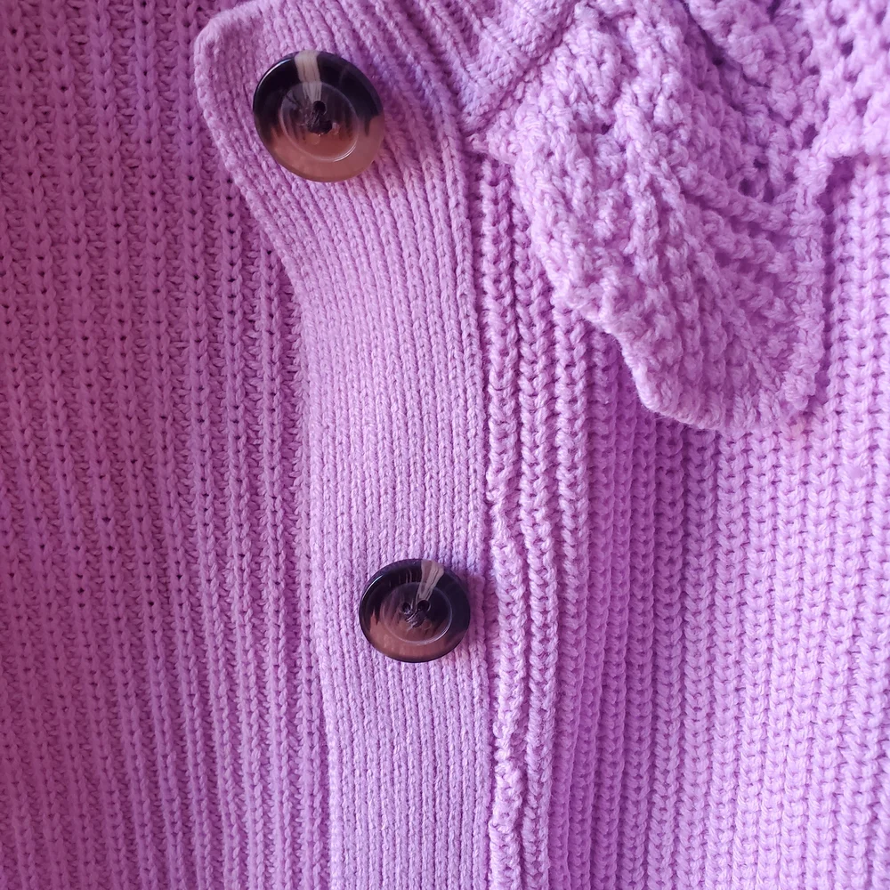 Who What Wear Pink Knit Cardigan Sweater - Picture 3 of 5